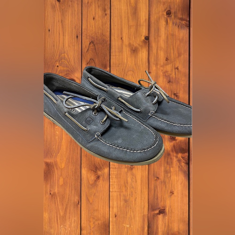 Sperry Top Sider Leather Lace Boat Shoe